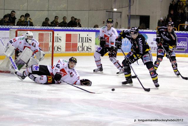 Photo hockey Ligue Magnus - Ligue Magnus, 16ème journée : Rouen vs Amiens  - Un derby qui ne change rien.