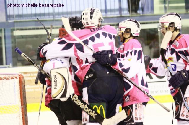 Photo hockey Ligue Magnus - Ligue Magnus: 17ème journée : Mont-Blanc vs Epinal  - Le Mont-Blanc gâche sa chance