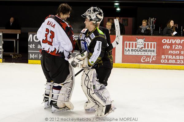 Photo hockey Ligue Magnus - Ligue Magnus, 17ème journée : Strasbourg  vs Neuilly/Marne - La passe de trois pour Strasbourg