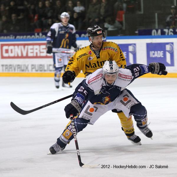 Photo hockey Ligue Magnus - Ligue Magnus, 19ème journée : Grenoble  vs Rouen - Grenoble fait son travail