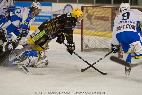 Photo hockey Ligue Magnus - Ligue Magnus, 23ème journée : Strasbourg  vs Gap  - Dominer n