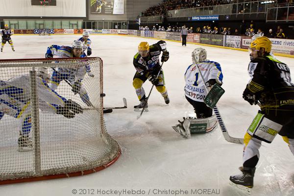 Photo hockey Ligue Magnus - Ligue Magnus, 23ème journée : Strasbourg  vs Gap  - Dominer n