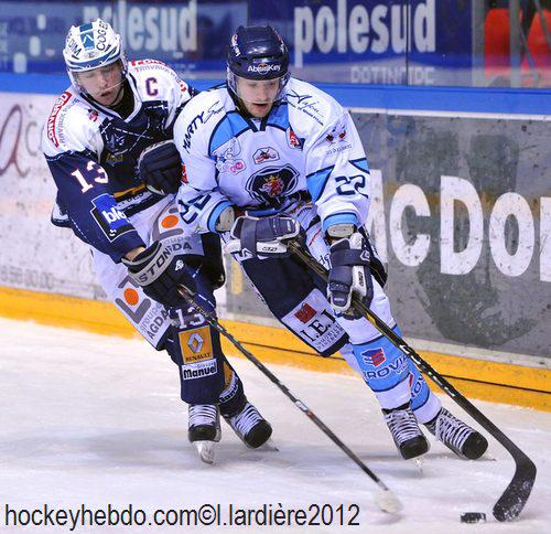 Photo hockey Ligue Magnus - Ligue Magnus, 24ème journée : Grenoble  vs Angers  - Les Grenoblois  sans grand d’Angers 