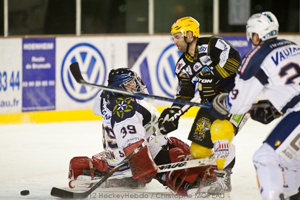 Photo hockey Ligue Magnus - Ligue Magnus, 25ème journée : Strasbourg  vs Grenoble  - Grand huit