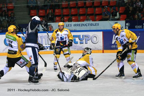Photo hockey Ligue Magnus - Ligue Magnus, 2ème journée : Grenoble  vs Strasbourg  - Grenoble dans la nasse strasbourgeoise