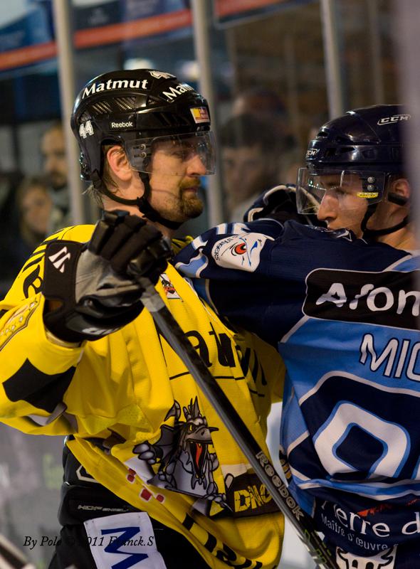 Photo hockey Ligue Magnus - Ligue Magnus, 7ème journée : Angers  vs Rouen - Angers-Rouen: air de finale