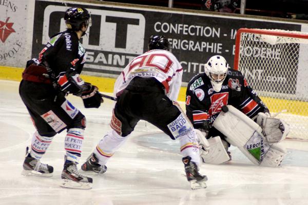 Photo hockey Ligue Magnus - Ligue Magnus, 8ème journée : Amiens  vs Morzine-Avoriaz - Défaits…de peu