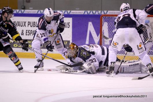 Photo hockey Ligue Magnus - Ligue Magnus, 8ème journée : Rouen vs Grenoble  - Soir d