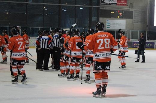 Photo hockey Ligue Magnus - Ligue Magnus, demi-finale, match 1 : Epinal  vs Angers  - Première manche pour Angers