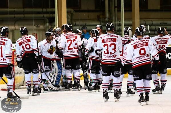 Photo hockey Ligue Magnus - Ligue Magnus, poule de maintien, 10ème journée : Lyon vs Morzine-Avoriaz - Lyon échoue aux portes des barrages