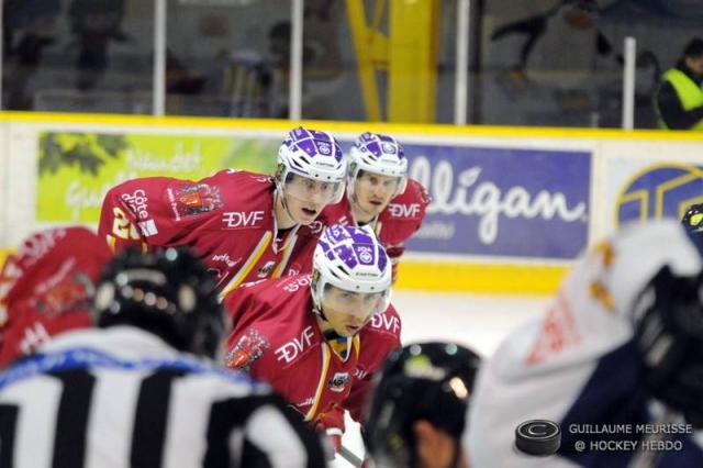 Photo hockey Ligue Magnus - Ligue Magnus, poule de maintien, 2ème journée : Dijon  vs Chamonix  - Première victoire ducale