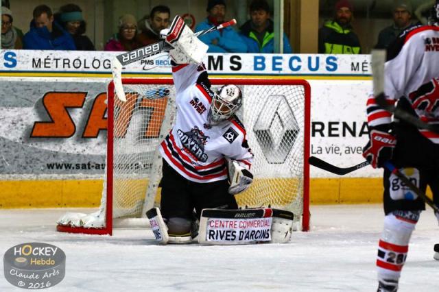 Photo hockey Ligue Magnus - Ligue Magnus, poule de maintien, 5ème journée : Chamonix  vs Bordeaux - Les Boxers mordent le Chamois