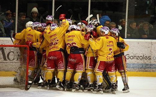 Photo hockey Ligue Magnus - Ligue Magnus, poule de maintien, 9ème journée : Morzine-Avoriaz vs Dijon  - Les Ducs pile à l\