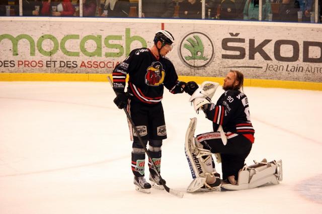 Photo hockey Ligue Magnus - Ligue Magnus, poule de maintien, 9ème journée : Morzine-Avoriaz vs Dijon  - Les Ducs pile à l\