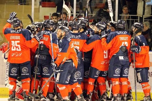 Photo hockey Ligue Magnus - Ligue Magnus, quarts de finale, match 5 : Angers  vs Brest  - Pas d’exploit pour les Albatros