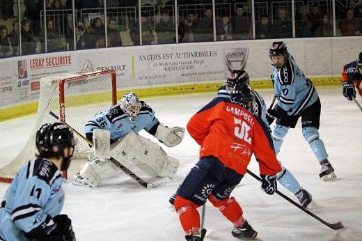 Photo hockey Ligue Magnus - Ligue Magnus, quarts de finale, match 5 : Angers  vs Brest  - Pas d’exploit pour les Albatros