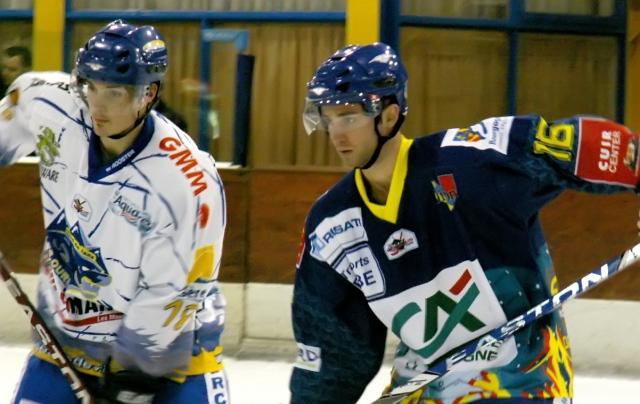 Photo hockey Ligue Magnus - LM - 11ème journée : Dijon  vs Villard-de-Lans - Quel coup de griffe...