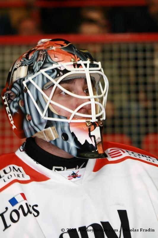 Photo hockey Ligue Magnus - LM - 19ème journée : Briançon  vs Tours  - Un match de gardiens