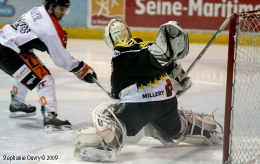 Photo hockey Ligue Magnus - LM - 23ème journée : Rouen vs Tours  - Les dragons crament les diables