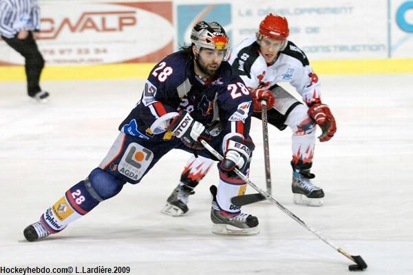 Photo hockey Ligue Magnus - LM - 24ème journée : Grenoble  vs Neuilly/Marne - Grenoble en roue libre
