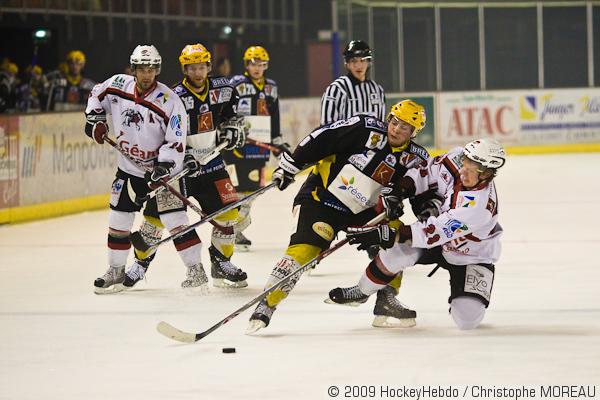 Photo hockey Ligue Magnus - LM - 25ème journée : Strasbourg  vs Briançon  - Le leader assure