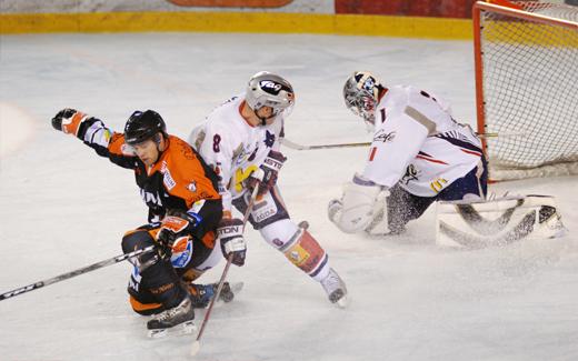 Photo hockey Ligue Magnus - LM - 2ème journée : Tours  vs Grenoble  - Le tiers de trop