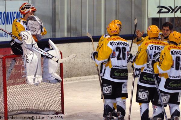 Photo hockey Ligue Magnus - LM - 2ème journée : Villard-de-Lans vs Strasbourg  - Frustrant pour les Ours