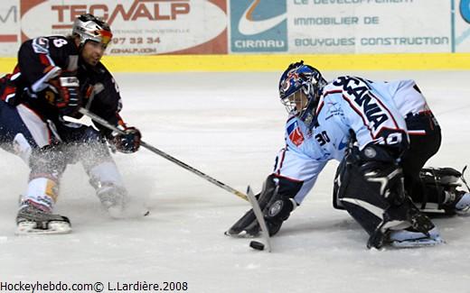 Photo hockey Ligue Magnus - LM - 3ème journée : Grenoble  vs Angers  - Grenoble seul leader 