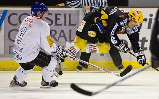 Photo hockey Ligue Magnus - LM - 3ème journée : Strasbourg  vs Mont-Blanc - Avantage à l