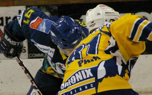 Photo hockey Ligue Magnus - LM - 5ème journée : Dijon  vs Chamonix  - Juste le minimum