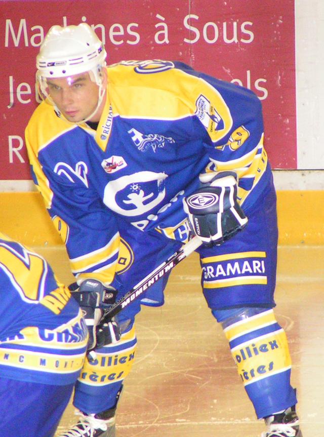 Photo hockey Ligue Magnus - LM - 9ème journée : Chamonix  vs Strasbourg  - Les Chamois sur une étoile