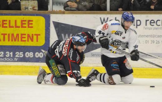 Photo hockey Ligue Magnus - LM play down, match 6 : Caen  vs Brest  - Brest s’offre une finale