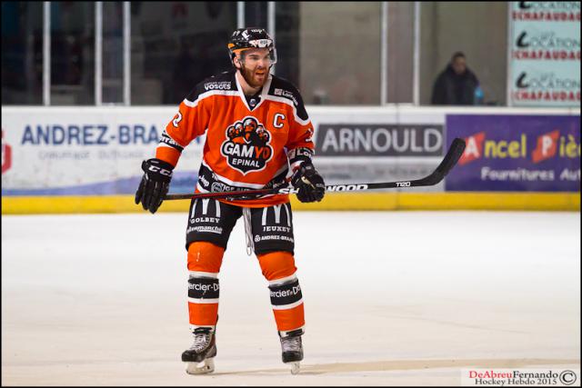 Photo hockey Ligue Magnus - LM playoff, 1/2 finale, match 3 : Epinal  vs Angers  - Tsunami orange sur Poissompré !