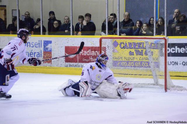 Photo hockey Ligue Magnus - LM playoff, 1/4 de finale, match 3 : Dijon  vs Grenoble  - Dijon sauve sa tête