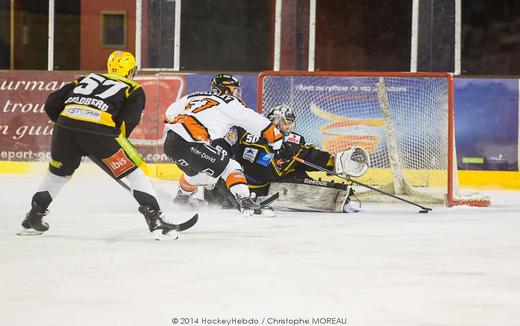 Photo hockey Ligue Magnus - LM playoff, 1er tour, match 3 : Strasbourg  vs Epinal  - Les Gamyo reprennent l’avantage