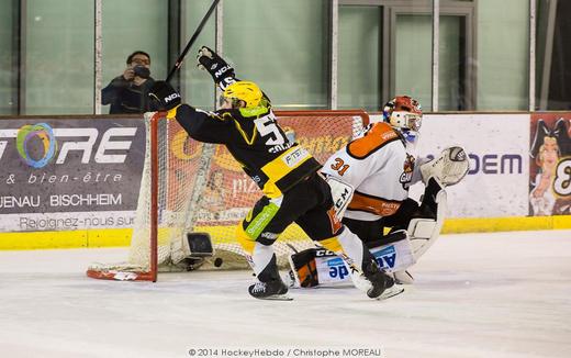 Photo hockey Ligue Magnus - LM playoff, 1er tour, match 4 : Strasbourg  vs Epinal  - L’Etoile Noire n’a pas dit son dernier mot
