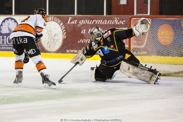 Photo hockey Ligue Magnus - LM playoff, 1er tour, match 4 : Strasbourg  vs Epinal  - L’Etoile Noire n’a pas dit son dernier mot