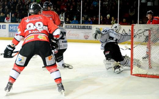 Photo hockey Ligue Magnus - LM playoff, 1er tour, match 5 : Briançon  vs Brest  - Briançon à l\