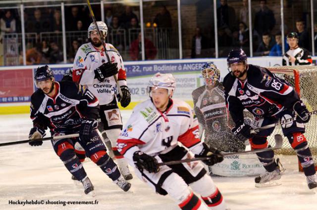 Photo hockey Ligue Magnus - LM playoff  finale, match 4 : Angers  vs Briançon  - Un match de grande qualité