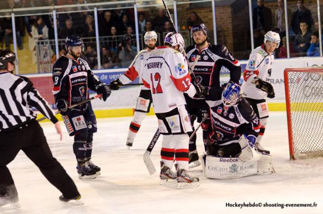 Photo hockey Ligue Magnus - LM playoff  finale, match 4 : Angers  vs Briançon  - Un match de grande qualité