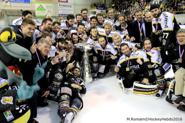 Photo hockey Ligue Magnus - LM playoff, finale, match 4 : Rouen vs Angers  - Ça faisait trois ans...