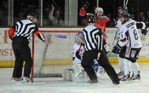 Photo hockey Ligue Magnus - LM playoff  finale, match 5 : Briançon  vs Angers  - Briançon repasse devant