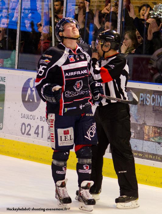 Photo hockey Ligue Magnus - LM playoff  finale, match 6 : Angers  vs Briançon  - Angers prolonge le suspense
