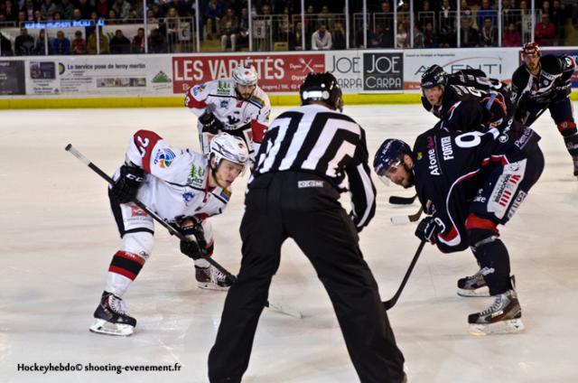 Photo hockey Ligue Magnus - LM playoff  finale, match 6 : Angers  vs Briançon  - Angers prolonge le suspense