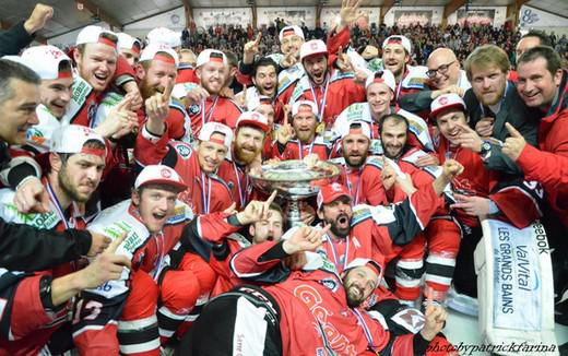 Photo hockey Ligue Magnus - LM playoff  finale, match 7 : Briançon  vs Angers  - Briançon au septième ciel