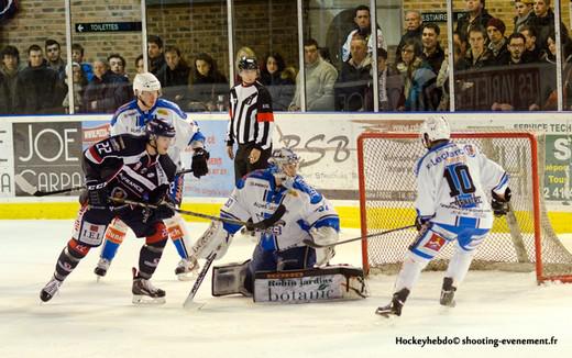 Photo hockey Ligue Magnus - LM playoff 1/4 de finale, match 2 : Angers  vs Gap  - Dans l\
