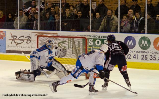 Photo hockey Ligue Magnus - LM playoff 1/4 de finale, match 2 : Angers  vs Gap  - Dans l\