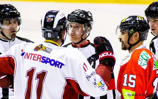 Photo hockey Ligue Magnus - LM playoff 1er tour, match 2 : Amiens  vs Morzine-Avoriaz - Les Pingouins égalisent au forceps