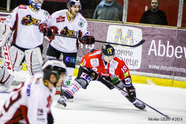 Photo hockey Ligue Magnus - LM playoff 1er tour, match 2 : Amiens  vs Morzine-Avoriaz - Les Pingouins égalisent au forceps