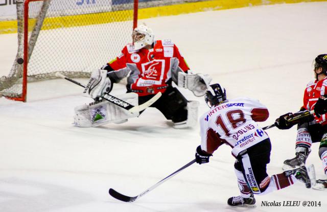 Photo hockey Ligue Magnus - LM playoff 1er tour, match 2 : Amiens  vs Morzine-Avoriaz - Les Pingouins égalisent au forceps